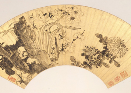 松江区博物馆邀您在线赏馆藏明清扇面展